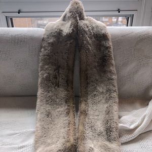 Faux fur scarf